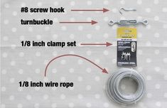 the instructions for how to tie a cable