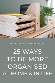 Good time management is a great way of supporting a simple and intentional lifestyle. Check out this post for 25 ways to be more organised in your home and life to help you maximise your time and what you do with it. #timemanagement #productivity #organise #organize #declutteryourlife #declutteringtips #minimalistliving Decluttering Inspiration, Bullet Journal Hacks, Intentional Parenting, Good Time Management, More Organized, Positive Habits, Waste Time, Bullet Journal Layout, Future Goals