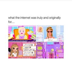 an image of the internet that is being used for cartoons