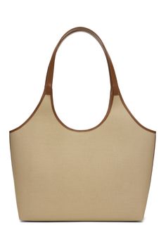 Aesther Ekme: Beige Cabas Tote | SSENSE Canvas Tote, Patch Pocket, Calf Skin, Clothing Accessories, Faux Leather, Perfect Clothing, Outfit Accessories, For Women