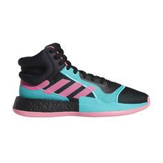 Find ADIDAS Marquee Boost ' Shock Pink Aqua on Editorialist. Marquee Boost 'Black Shock Pink Aqua' Adidas Yeezy Black, Air Jordan 1 Low Unc, Jordan Spizike, Nike Air Jordan 11, Adidas Samba Og, Nike Air Presto, Black Gums, Jordan 11 Retro, Black Sneakers