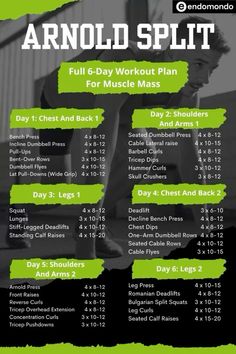 the workout plan for men and women is shown in green, black and white colors