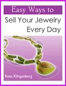 the book cover for easy ways to sell your jewelry every day