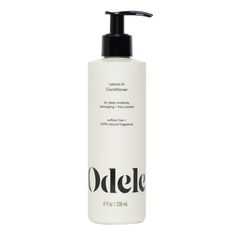 The Odele Leave-in Conditioner is a salon-grade formula that delivers when it comes to moisture, detangling, and defining soft, flexible curls. Whether your hair is naturally thirsty or dry from treatment, this quenching conditioner is made with amino acids that help improve hair health over time. Formulated with 100percent natural and ungendered fragrance, Odele products are meant to be shared + developed by benefit; not by gender, age or any other measure. Coconut Milk Conditioner, Coconut Milk Shampoo, Towel Dry Hair, Volumizing Shampoo, Wavy Curly Hair, Dry Damaged Hair, Beauty Products Drugstore, Frizz Control, Leave In Conditioner