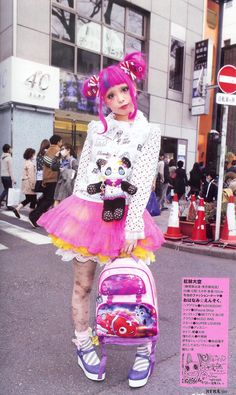 90s Harajuku Fashion, 90s Harajuku, Harajuku Decora, How To Have Style, Kei Visual, Noel Fielding