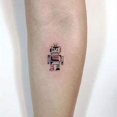 Moving On Tattoos, Robot Tattoo, Miami Tattoo, Health Tattoo, Retro Robot, Illustration Doodle, Instagram Tattoo