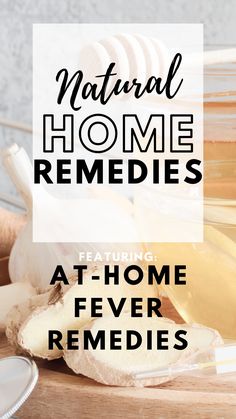 Ginger root, garlic and a jar of honey displayed on a wooden surface. Fever Remedies For Adults, Natural Fever Remedies, Home Remedies For Sickness, Home Remedies For Fever, Natural Remedies For Fever, Wellness Rituals, Sunburn Remedies, First Aid Tips