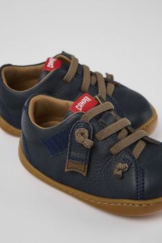 Peu  by Camper Shoes For Toddlers, Sneakers For Kids, Camper Shoes, Shoes Heels Wedges, Spring Summer Collection, Boys Boots, Recycled Rubber, Unisex Shoes, Blue Sneakers