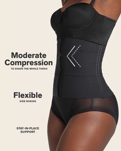 This incredible waist cincher made with our super comfy compression SkinFuse® fabric features flexible boning on the sides and back for extra support. It's functional and discrete! You can wear it all day, every day, since it has no noticeable seams, making it invisible under clothes. We guarantee the highest quality and comfort from this piece because you deserve the best. You can wear it daily to improve your posture, during workouts at the gym, after surgery, or postpartum. Abdominal Binder, Waist Trainer Vest, Latex Waist Trainer, Dark Taupe, Waist Cincher, Legging Sport, Waist Trainer, Support Bras, Personal Shopper