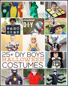 25 diy boys halloween costumes that are easy to make and great for the whole family