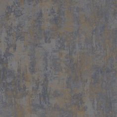 an old grungy wallpaper pattern in grey and gold colors with some rust on it