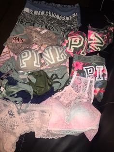 INSTAGRAM: liddledeee PINTEREST: @babygurldee_  ♡✨ Pink Outfits Victoria Secret, High Heels Boots, Pink Nation, Cute Bras, Pink Collection, Cute Lingerie, Va Va Voom, Chill Outfits