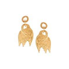 Little Gold Swan Earrings– We Dream in Colour Gold Earrings With Bird Shape, Gold Hand Cast Dangle Earrings, Swan Earrings, Gold Swan, Wedding Jewelery, Orchid Earrings, Hair Necklace, Bird Birthday, Lotus Earrings