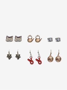 Studio Ghibli® The Secret World Of Arrietty Stud & Drop Earring Set The Secret World Of Arrietty, Right Arrow Icon, Secret World Of Arrietty, Location Icon, The Secret World, Detailed Jewelry, Drop Earring, Studio Ghibli, Show Off