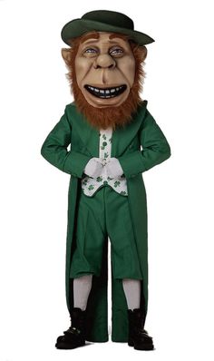 Evil Leprechaun Costume, Life Size Leprechaun, Kids Leprechaun Costume, Boys Leprechaun Costume, Leprechaun Costume, Beard Costume, Irish Festival, Red Beard, Creative Halloween Costumes