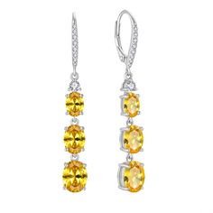 PRICES MAY VARY. 925 STERLING SILVER:These birthstone Infinity drop & dangle earrings are made in sterling silver and stamped with "925". This stamp is a symbol of authenticity and a promise of good quality GEMSTONES - Citrine is the birthstone of November.The image may show slight differences to the actual stone in color and texture. DESIGN & OCCASIONS: These birthstone drop earrings are nickel & tarnish free. They are secured by lever-backs.Classic, timeless jewelry you can wear whenever and w April Birthstone Jewelry, April Birthstone, Cubic Zirconia Jewelry, Leverback Earrings, Drop Dangle Earrings, Timeless Jewelry, Jewelry For Her, Texture Design, Birthstone Jewelry