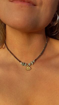 Macrame Ocean Necklace Adjustable Chocker Necklace Boho Tiara Hippy Necklace - Etsy Canada in 2024 | Earthy necklace, Earthy jewelry, Hippie necklace . #Macrame_Ocean #Hippie_Jewelry_Necklace #Boho_Tiara #Macrame_Choker Boho Choker Necklace Hippie, Macrame Beaded Necklace, Earthy Beaded Necklace, Bohemian Gold Gemstone Choker, Gold Bohemian Choker With Gemstone, Gold Gemstone Bohemian Choker, Bohemian Gold Choker With Natural Stones, Gold Bohemian Choker With Natural Stones, Wire Necklace Ideas