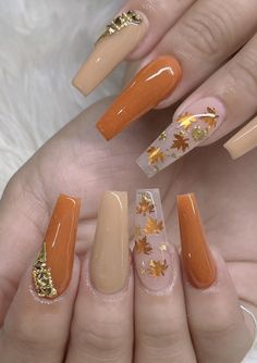 Nail Art For Beginners, Cute Nails For Fall, Fall Nail Colors, Autumn Nails, Beauty Nail