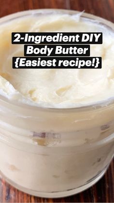 Winter Lotion, Body Butter Recipe, Rubber Spatula, Diy Body, Butter Recipe, Glass Jar, Body Butter, Mixing Bowl