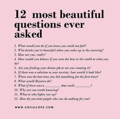 Most Beautiful Questions Ever Asked, Most Beautiful Questions, Beautiful Questions, Flirty Questions, Quotes Writing, Relationship Lessons