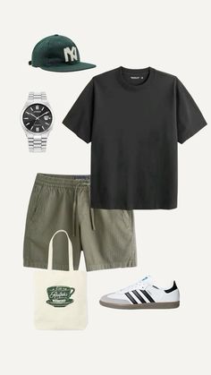 How To Style Adidas Samba Men, Samba Outfit Men Shorts, Simple Outfits Men Street Fashion, Boyfriend Outfit Men Simple, Abercrombie Mens Outfits, Men’s Abercrombie Outfits, Men Adidas Samba Outfit, Men’s Adidas Samba Outfit, Basic Men Outfit Simple