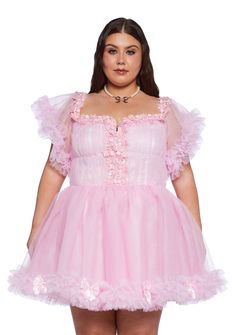 base|multi Waitress Costume, Plus Size Kawaii Fashion, Dollskill Plus Size, Rose Mini Dress, Dolls Kill Sugar Thrillz Shoes, Plus Size Kawaii, Dolls Kill Pink Dress, Fairy Kei Pink Mini Dress, Halloween Dolls