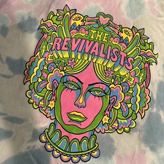 The Revivalists 2023 Seattle Bumbershoot Music Festival Concert T-Shirt Nwot. Headlining Act At Festival. Great Quality Soft Fabric Colorfully Tie-Dyed In Perfect Background Colors For High Quality Screen Print Of Amazing Artwork. Sold Out At Festival. New Without Tags. It Didn’t Come With Any. Unisex But Size Xl In Men’s I Believe. Selling Because It Was Too Large On Me. Created Using Jerzees Brand T-Shirt. The Revivalists, Mens Red Shorts, Nhl Winter Classic, Naruto T Shirt, Perfect Background, Hometown Heroes, Black Short Sleeve Shirt, Festival Concert, Concert T Shirt