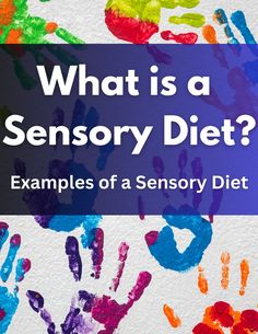 what is a sensorory diet? examples of a sensorory diet for children and adults