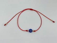 Red String Evil Eye BraceletEvil Eye Protection Talisman | Etsy Adjustable Round Evil Eye Bracelet, Adjustable Red Evil Eye Friendship Bracelets, Adjustable Red Bracelets With Evil Eye, Red Evil Eye Bracelet For Good Luck, Red Evil Eye Friendship Bracelet, Adjustable Red Evil Eye Bracelet, Red Evil Eye Bracelet With Adjustable Cord, Red Evil Eye Bracelet Gift, Evil Eye String Bracelet