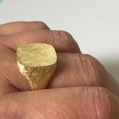 For Sale on 1stDibs - Dalben design 18k solid yellow gold scratch engraved finishing signet ring . Ring size 9 1/2 USA - EU 60 re-sizable to some finger sizes. Top dimensions Gold Etched 14k Gold Signet Ring, Yellow Gold Etched Signet Ring As Gift, Etched 14k Gold Signet Ring, Modern Gold Signet Ring Stamped 14k, Gold Etched Signet Ring For Anniversary, Modern 14k Stamped Gold Signet Ring, 14k Yellow Gold Etched Signet Ring, Etched 14k Yellow Gold Signet Ring, Etched Yellow Gold Signet Ring For Anniversary