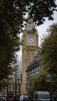 the big ben clock tower towering over the city of london