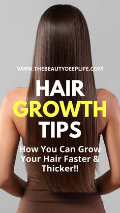 Want longer, thicker hair that turns heads? We’ve got you covered! Discover top hair growth tips, like scalp massages with essential oils, DIY deep conditioning treatments, nutrient-packed diets, hairstyle switch-ups, washing tips, and more. Learn how regular trims and a healthy hair care routine can boost your hair game. Save this pin to level up your hair care routine and start your journey to your best hair yet!