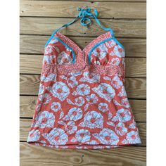 New With Tags. Msrp $39.99 Downeast Women’s Coral Padded Halter Strap Delight On Deck Tankini Top Swimsuit Size Large Super Cute, Great Quality Top! Fitted Beach Tops, Spring Printed Fitted Tankini, Spring Fitted Printed Tankini, Spring Halter Neck Fitted Tankini, Spring Fitted Halter Neck Tankini, Tankini Swimsuit, Tankini Swimsuit Top, Halter Strap, Tankini Swimsuits