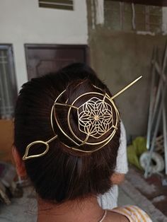 Gold hair bun holder, Handmade hair pin, Hair pick, Modern hair stick, Hair accessory, Hair bun cage, Bun cuff, Women jewelry Material- Brass 1. Please share your numbers (in personalization box ) as required for shipping address details, and it'll help us to contact you easily. And don't worry about the privacy, we'll keep it safe with us, So try to cooperate with us. :) 2.Customers' satisfaction is our biggest priority, please contact us with any questions/queries for future or existing orders, and we will do our best to make sure you are happy with your order. 3.Please make sure to add the correct address during checkout. You can return your purchased item within 15 days after successful delivery. We offer a 100% "Money Back Guarantee" if you are not satisfied with your purchase. Return Bun Cage Hair Accessories, Hair Stick Bun, Hair Pick, Handmade Hairpin, Bun Holder, Pin Hair, Hair Stick, Modern Hairstyles, Gold Cuffs