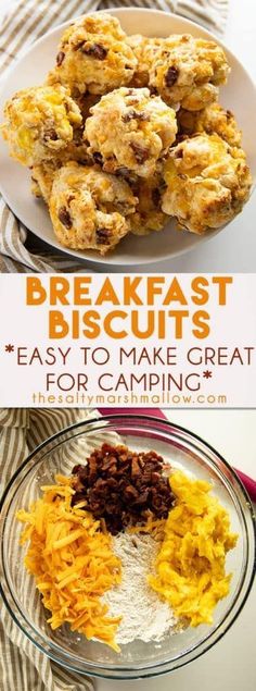 breakfast biscuits are ready to make great for camping and the kids will love them too