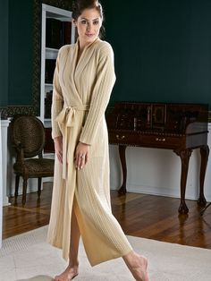 Angie - Luxury Robes - To slip into this robe is to slip into a whole new persona you never imagined for yourself Cashmere Robe, Italian Bed, Luxury Nightwear, Luxury Robes, Loose Ends, Bed Linens, Crib Bedding, Luxury Bedding