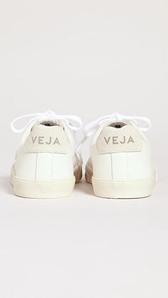 Veja Esplar Low Sneakers | SHOPBOP Veja Esplar, Most Comfortable Sneakers, Veja Sneakers, Heel Caps, Comfortable Sneakers, Wardrobe Style, Low Sneakers, Suede Heels, White Sneakers