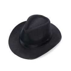 Summer Panama Hat Men Linen Sunhat Wide Brim Beach Cap Male Sunhats Trilby Panama Jazz Hat Hombre Panama Sombrero Chapeu Casual Top Hat With Short Brim For The Beach, Adjustable Top Hat For Summer Country Events, Summer Adjustable Top Hat For Country Events, Solid Color Summer Top Hat With Short Brim, Black Summer Hat Bands For Outdoor, Solid Color Summer Hat For Rodeo, Solid Color Summer Fedora For Rodeo, Black Summer Outdoor Hat Bands, Black Western Hat For Summer