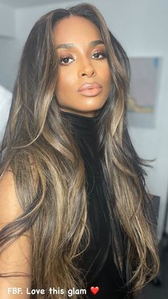 Black To Blonde Hair Black Women, Caresha Hairstyles, Long Layered Blowout Hair, Black And Blonde Highlights Black Women, Summer Hair Color Ideas For Black Women, Balayage Weave Black Women, Highlighted Sew In Black Women, African American Blonde Highlights, Black Weave With Blonde Highlights