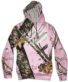 Oak Logo, Silver Logo, Mossy Oak, Pink Camo, Hooded Sweatshirt, Camouflage, Hoodies Womens, Hooded Sweatshirts, Camo