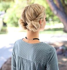 40-cute-hairstyles-for-teen-girls-22 Easy To Do Hairstyles, Hair Tutorials Easy, Teen Hairstyles, Short Hairstyle