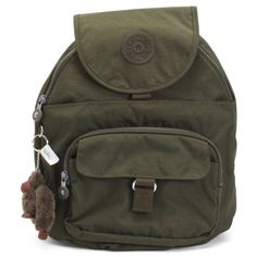 Brand New Color: Jaded Green Top Carry Handle, Adjustable Backpack Straps, Logo Detail, Monkey Charm 12in W X 14in H Zip Closure 1 Interior Zip Pocket, 2 Front Zip Pockets Nylon Imported Kipling Bags, Green Top, Backpack Straps, Green Tops, Jade Green, New Color, Zip Pockets, Jade, Bag Lady