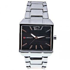 This Men's Stainless Watch with Stainless Steel Band revolutionizes the classically sophisticated look of this time piece.The square black dial is a bold contrast with a serious touch of style that can be worn in and out of the office. Great for any occasion. this watch is sure to make headlines with you as the bearer of sophisticated style that will never go out of fashion. DescriptionDial shape: SquareMovement type: Quartz Display type: PointerDial color: Black Band Band material: Stainless steelClasp type: Sheet folding claspWeight and Size The dial dimension(L x W x H):4.1 x 3.8 x 1 cmThe band dimension(L x W): 23.6 x 2.1 cmProduct weight: 0.132 kgProduct size (L x W x H) : 23.6 x 3.8 x 1.5 cmPackage Contents Package contents: 1 x Watch Rectangular Business Watches With Metal Dial, Rectangular Analog Display Business Watch, Rectangular Business Watch With Metal Dial, Rectangular Analog Watches For Business, Rectangular Analog Watch For Business, Rectangular Business Watch Accessories, Rectangular Analog Business Watch, Black Square Watch For Formal Occasions, Rectangular Watch Accessories With Date Display