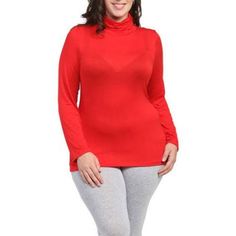 Relax in style with this casual knit plus size turtleneck from 24/7 Comfort Apparel featuring light and gathered turtleneck and classic long sleeves. With blended fabric construction and loose cut sleeves, it is a perfect fit on any figure. The solid fabric allows for almost unlimited accessorizing, making this top the perfect addition to any fashionista's closet. Size: XL. Gender: female. Age Group: adult. Solid Turtleneck Long Sleeve Top For Fall, Solid Color Turtleneck Long Sleeve Top For Fall, Spring Long Sleeve Solid Turtleneck, Spring Long Sleeve Solid Color Turtleneck, Solid Color High Neck Long Sleeve Top For Winter, Winter Layering Solid Long Sleeve Top, Solid High Neck Long Sleeve Top For Winter, Winter Solid Color High Neck Long Sleeve Top, Winter High Neck Long Sleeve Top