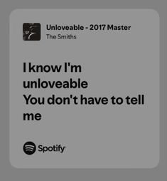 unloveable by the smiths #smiths #music #quotes #band How Soon Is Now The Smiths, Rei Asaka, Deep Songs, The Smiths Band, The Smiths Lyrics, Master Manipulator, Eddie Diaz, How Soon Is Now, I Miss You More