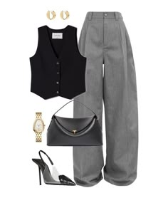 Chique Outfit, Chique Outfits, Stylish Work Attire, Everyday Fashion Outfits, Casual Day Outfits, Elegante Casual, Classy Work Outfits, Looks Street Style, Stylish Work Outfits