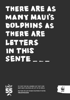 there are many mau's dolphins as there are letters in this sentence