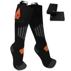 ActionHeat Wool AA Battery Heated Socks - Black S/M, Size: Small/Medium Heated Socks, Red Power, Heated Gloves, Power System, Layered Shirts, Nfl Gear, Power Pack, Winter Socks, Warm Socks