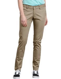 Dickies’ Women's Stretch Twill Pants are all-purpose pants ready for any casual, social or work situation. Made with just enough stretch to help you move about the day, it has a contour waistband with stretch interlining so that back gap is undetectable. Back welt pockets give you the perfect amount of utility for someone on the go. Curvy Pants, Charcoal Clothing, Cheap Pants, Dickies Women, Safety Clothing, Dickies Pants, Twill Pants, Plus Size Pants, China Fashion