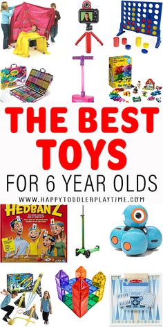 20 Best Toys for 6-7 Year Olds - HAPPY TODDLER PLAYTIME Toys For 7 Year Boy, Superhero Costumes For Boys, Diy Montessori Toys, Calm Room, Play Based Learning Activities, Science Toys, Boy Stuff, Popular Toys